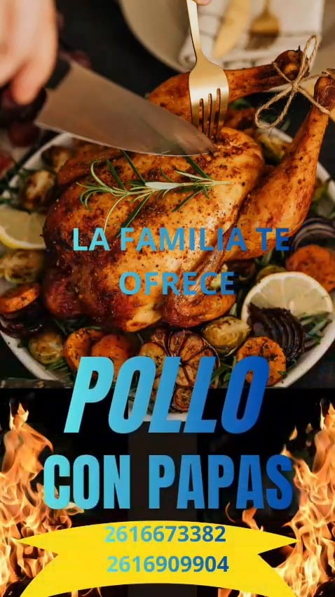 Rotisería La Familia — Pollo con papas