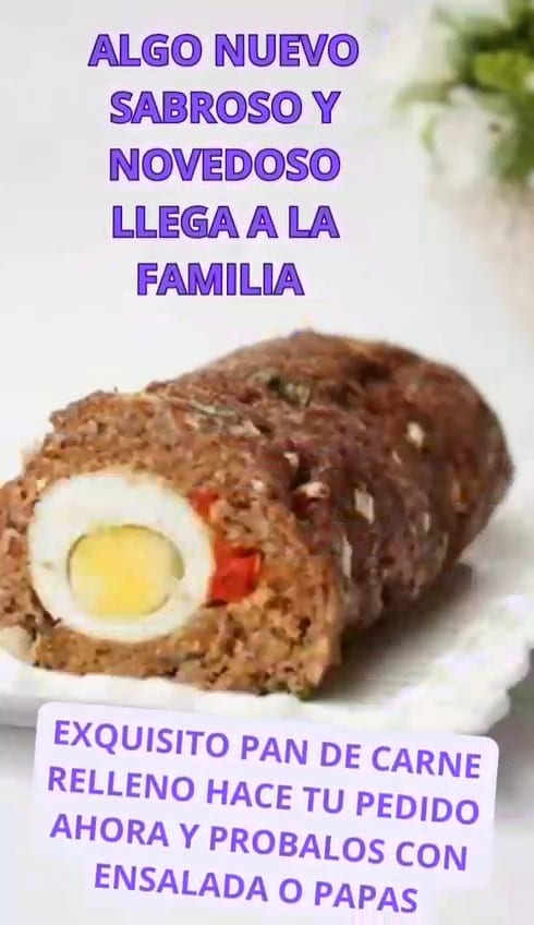 Rotisería La Familia — Pan de carne relleno