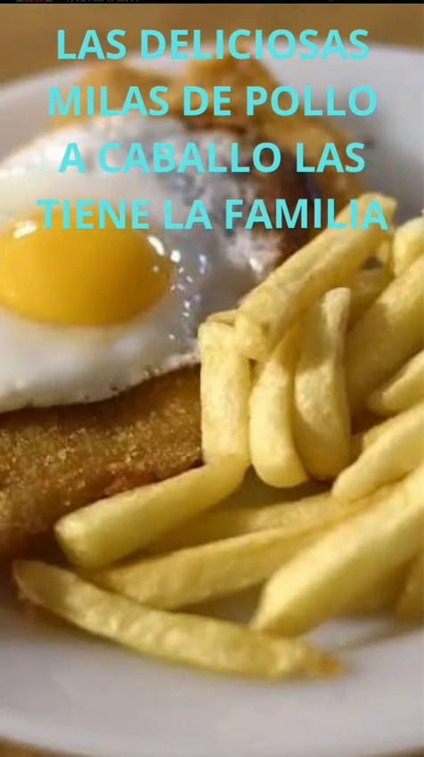 Rotisería La Familia — Milanesas a caballo de pollo
